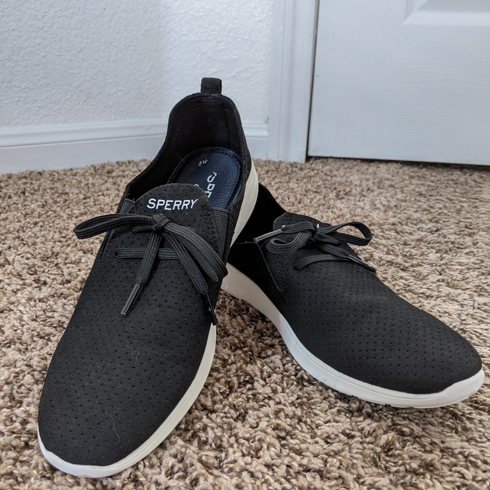 Sperry Black Sneakers for Women